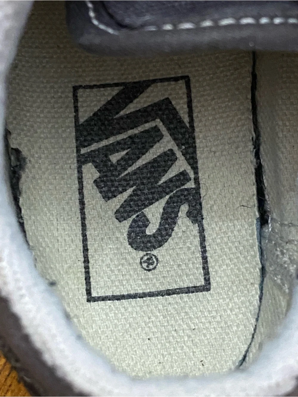 Adorable Vans Old Skool V Shoes…Toddler size 6